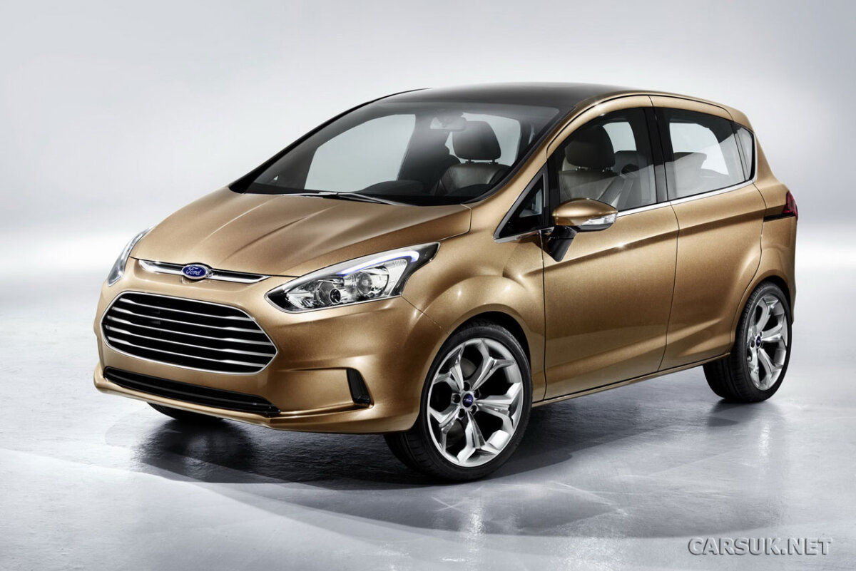 Ford a prezentat aseară conceptul BMax,  care prefigurează modelul ce va fi produs în 2012 la Craiova