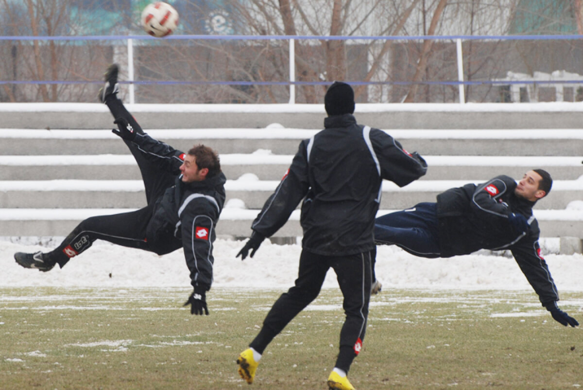 FOTO » Goga: "Vom pierde primul meci cînd n-o să mai conteze. Pentru că vom fi campioni atunci!"