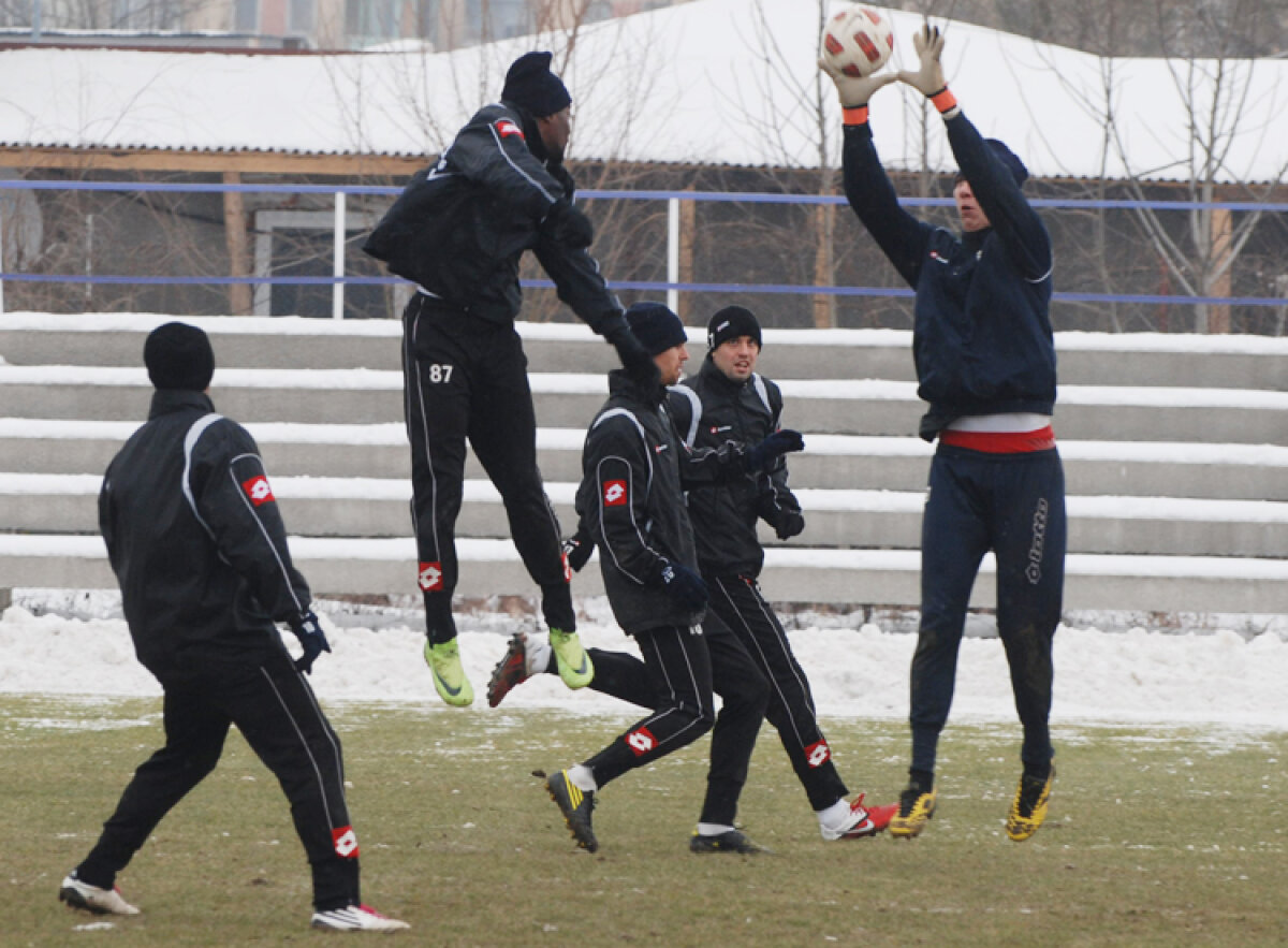 FOTO » Goga: "Vom pierde primul meci cînd n-o să mai conteze. Pentru că vom fi campioni atunci!"