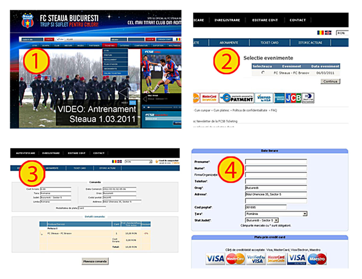 GSP.RO te învaţă să foloseşti serviciul de online ticketing al Stelei