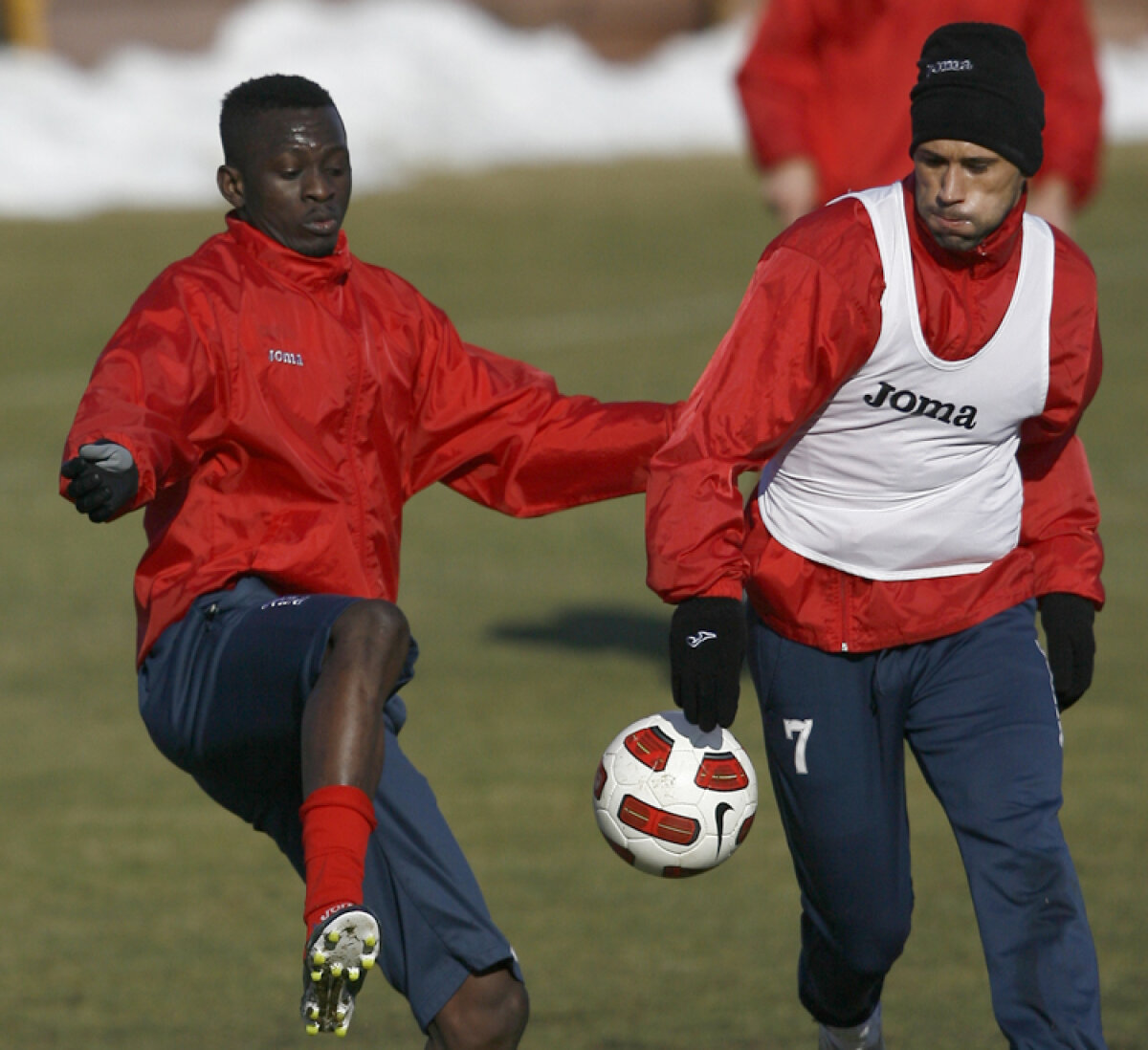 FOTO » Bakary Sare, surpriza lui Minteuan pentru Poli!