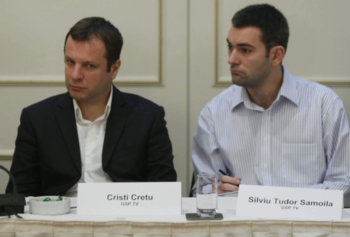 GALERIE FOTO » Dragomir: "30 de mii € e caietul de sarcini, 5 mii € taxa participare, 1 milion € garanţia"