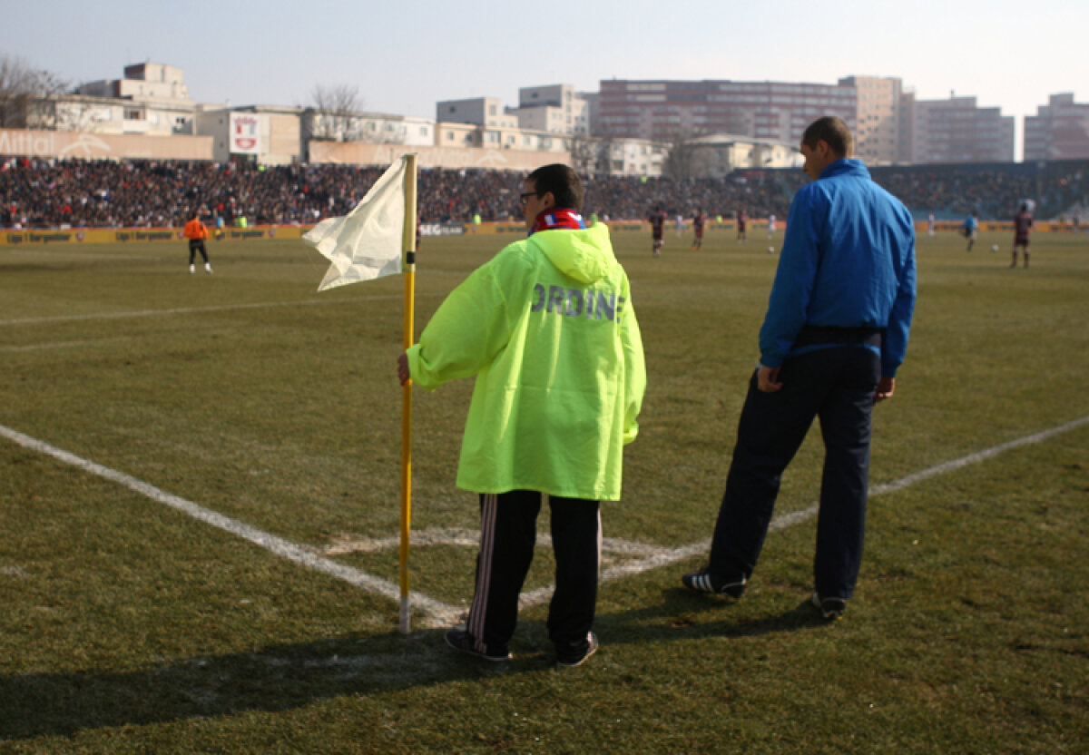 Pena aduce trei puncte importante pentru Oţelul din meciul cu Rapid