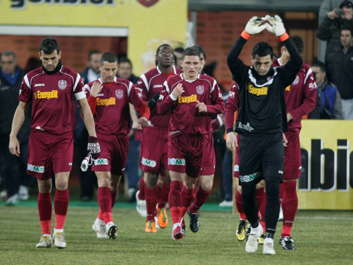 Timişoara a cîştigat pentru prima oară pe terenul CFR-ului, scor 2-1