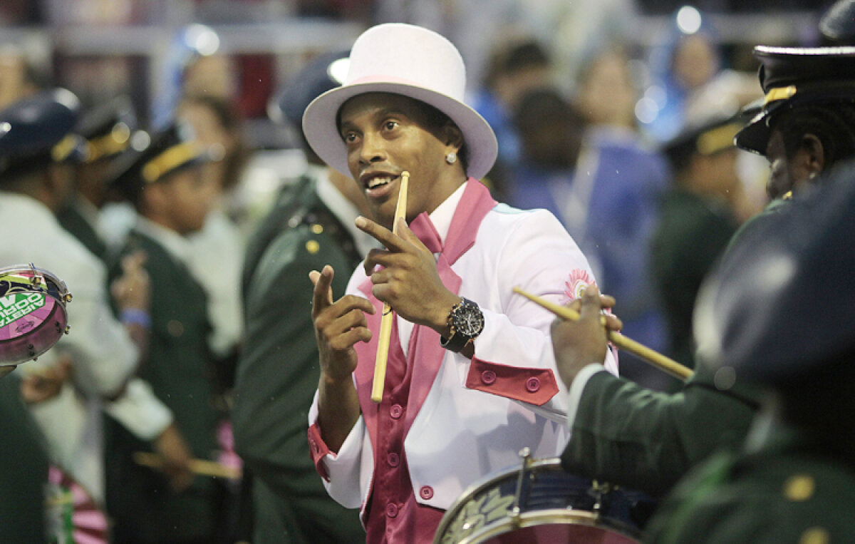 Ronaldinho, regele Carnavalului de la Rio