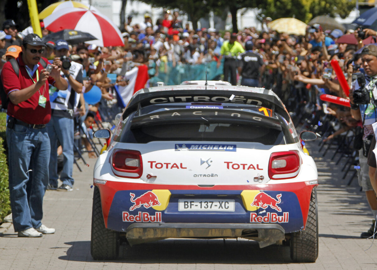 Loeb a obţinut prima victorie cu Citroen DS3. Imagini din etapa a doua a Raliului Mexicului