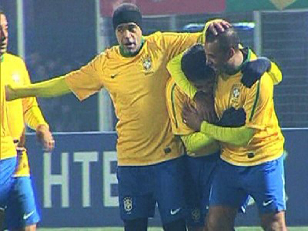 Brazilia 2002 a învins Cecenia cu 6-4 într-un meci amical