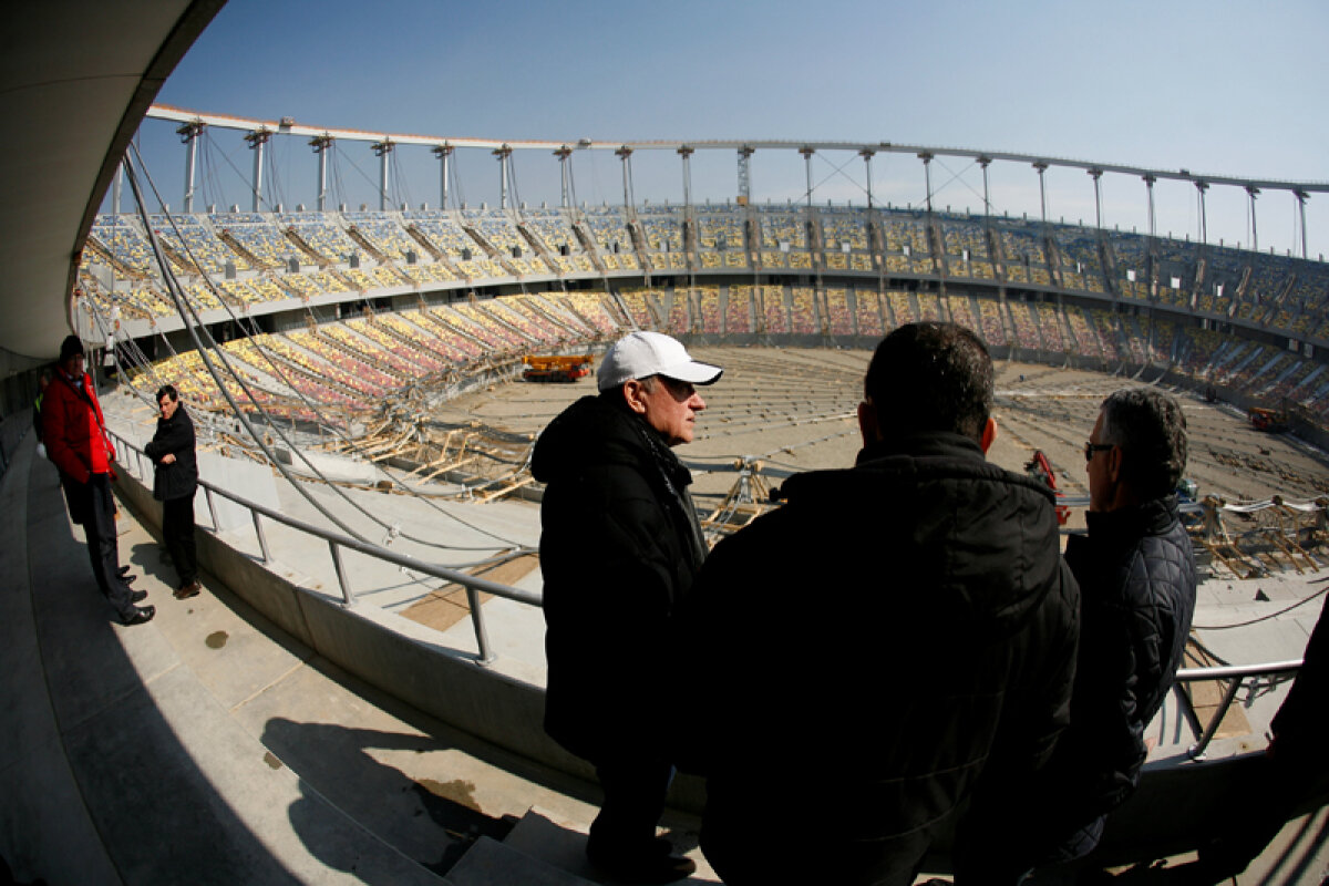 Aşa arată stadionul "Naţional Arena" astăzi. Termenul de finalizare este în mai