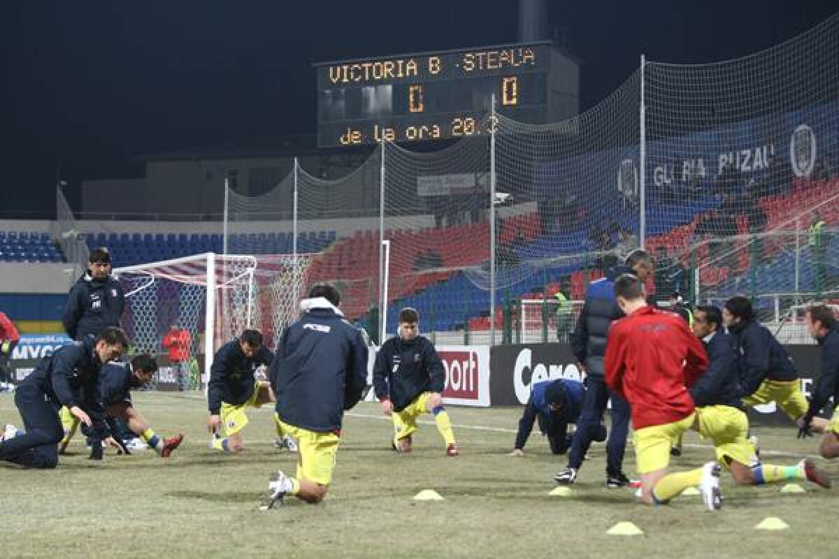 Cîrţu debutează cu victorie » Steaua se impune cu 1-0 în faţa Victoriei Brăneşti