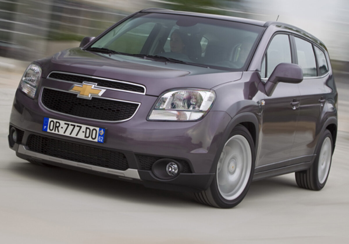 Chevrolet Orlando a apărut pe piaţă » MPV pentru Europa