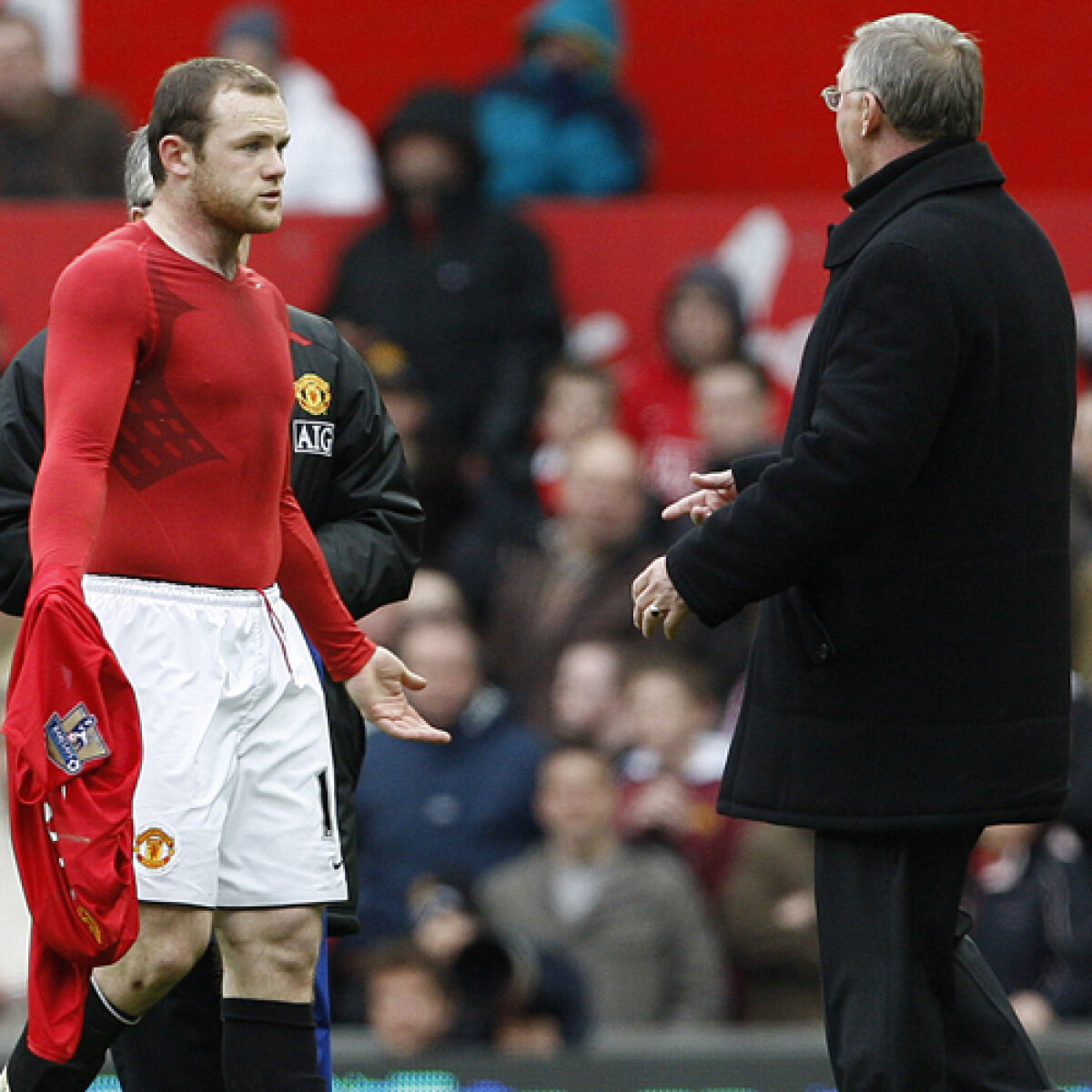 Sir Alex Ferguson s-a săturat de evoluţii modeste şi comentarii » Bye, Bye, Rooney?