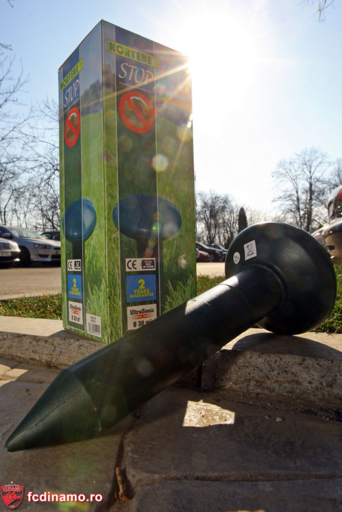 Badea a trimis azi cadoul pentru rapidişti: alarma de cîrtiţe "Stop" :D