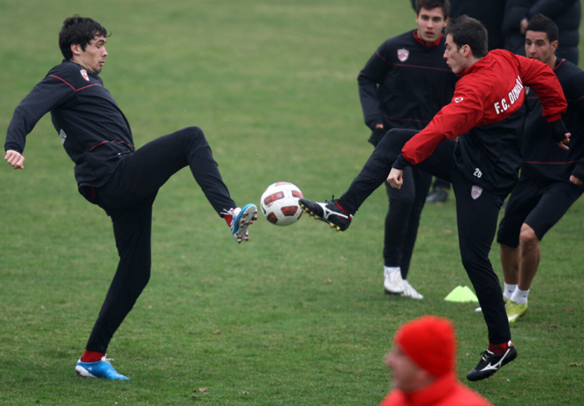 FOTO / Găman şi Bărboianu trag tare la antrenamente să-l impresioneze pe Andone