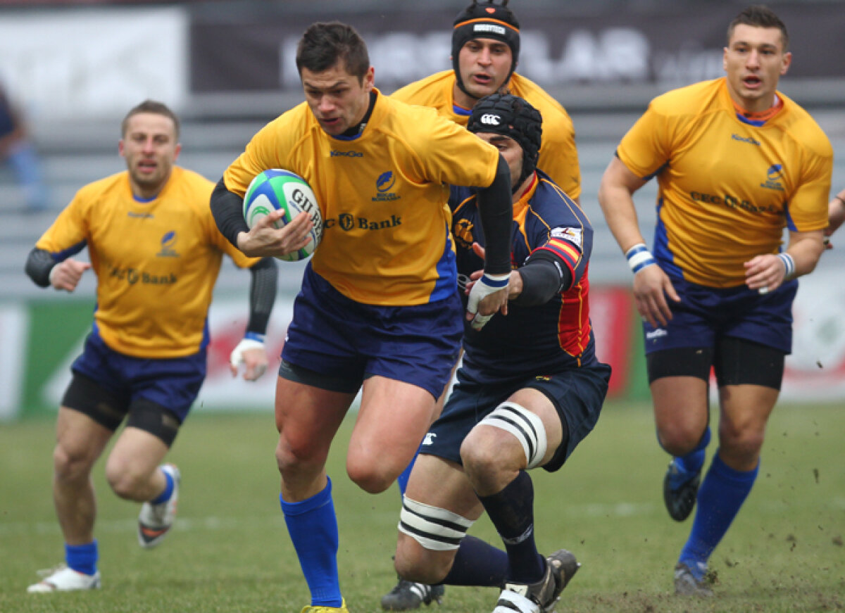 FOTO & VIDEO / Cele mai importante faze ale partidei România - Spania 64-8