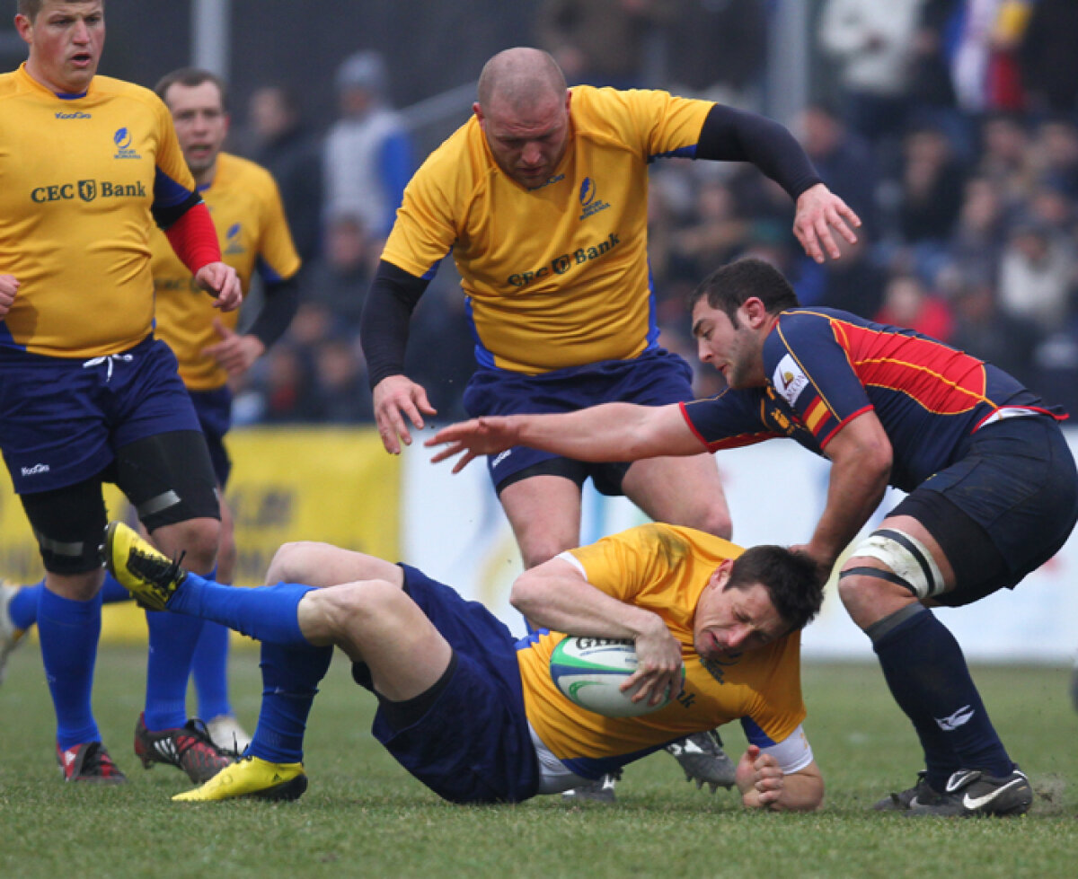 FOTO & VIDEO / Cele mai importante faze ale partidei România - Spania 64-8