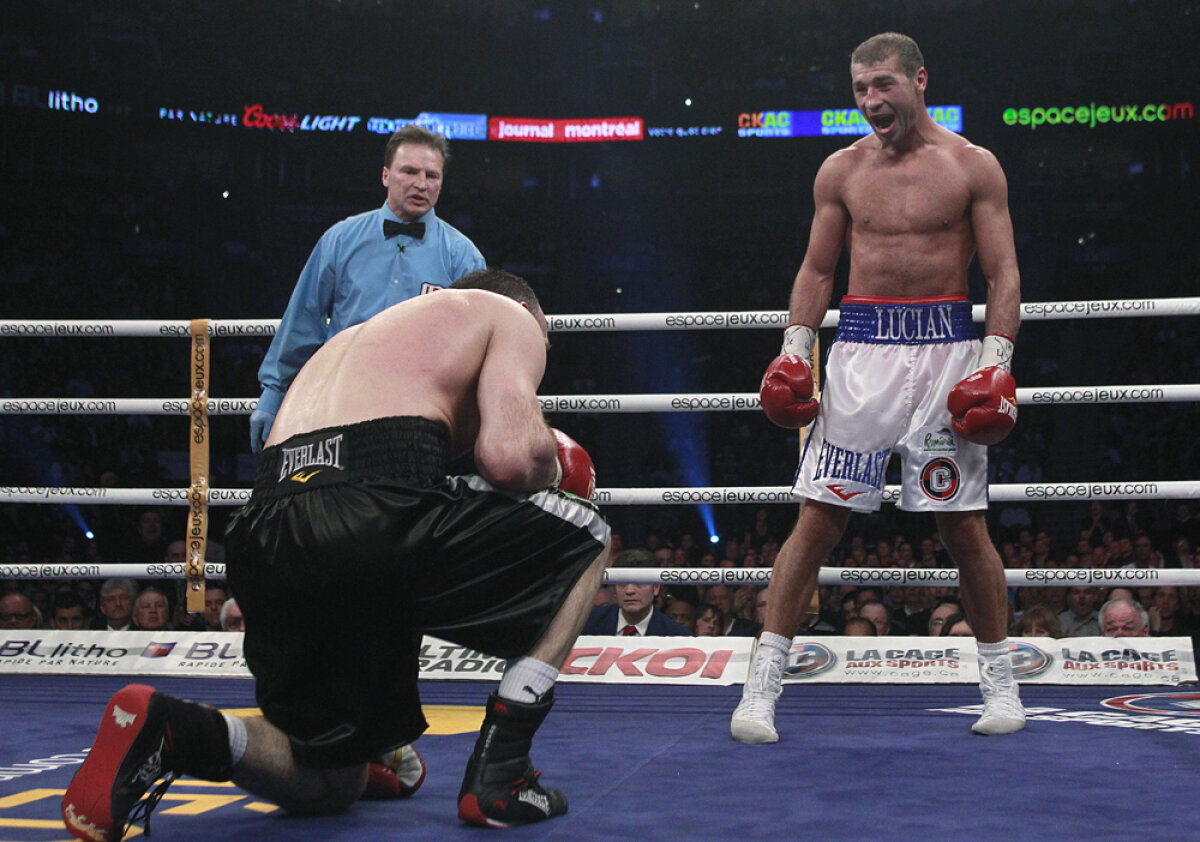 VIDEO De nota 10! Lucian Bute şi-a apărat pentru a şaptea oară titlul mondial!