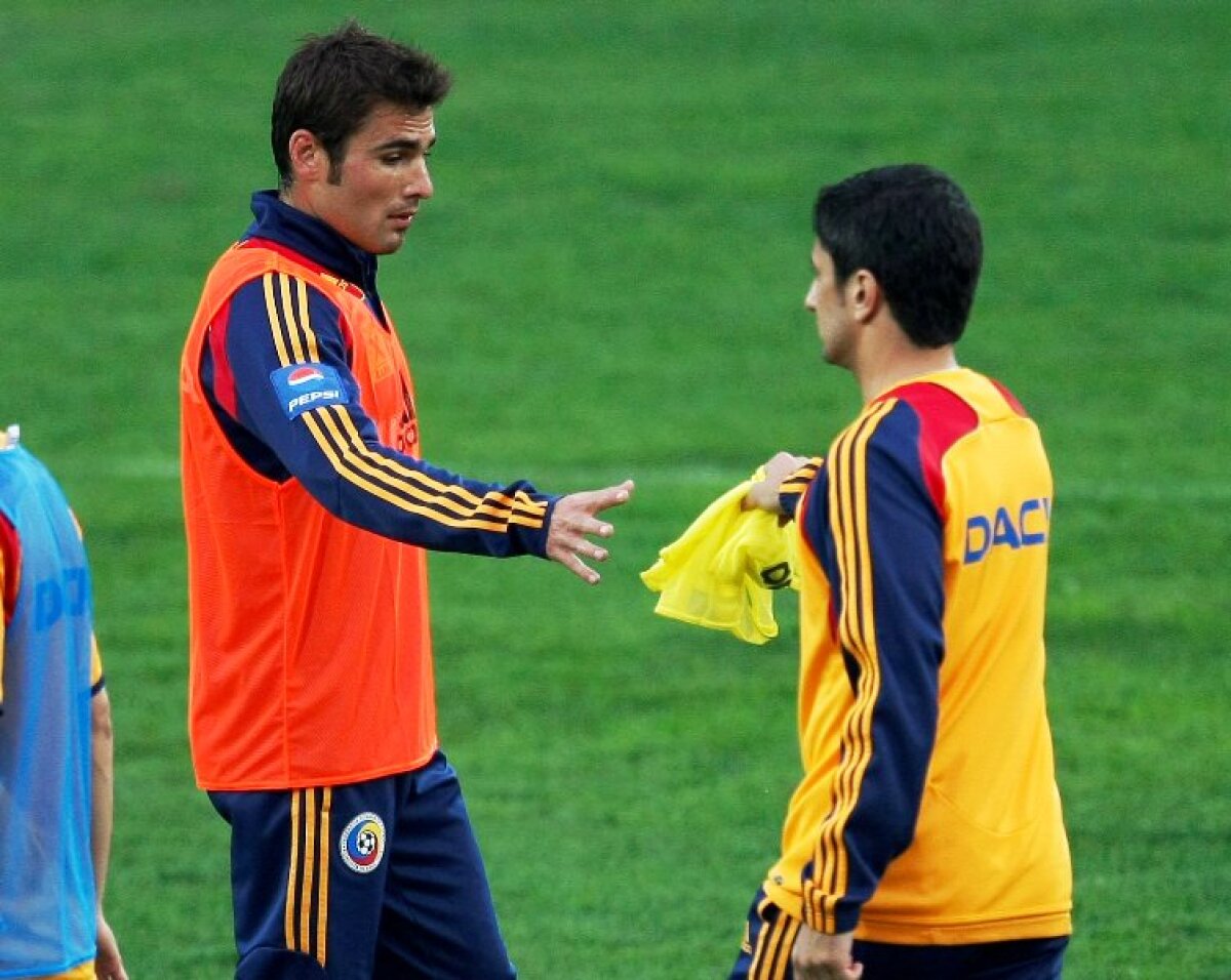 Mutu şi Lucescu s-au întîlnit ieri pentru prima dată după scandalul de la Belgrad » Restart pentru calificare