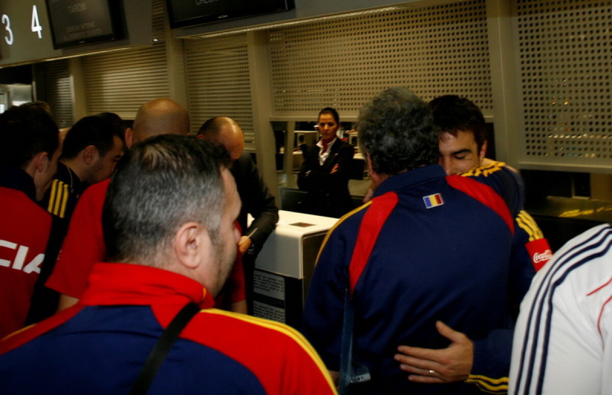 FOTO » Pana de curent de la Otopeni l-a blocat pe Raţ