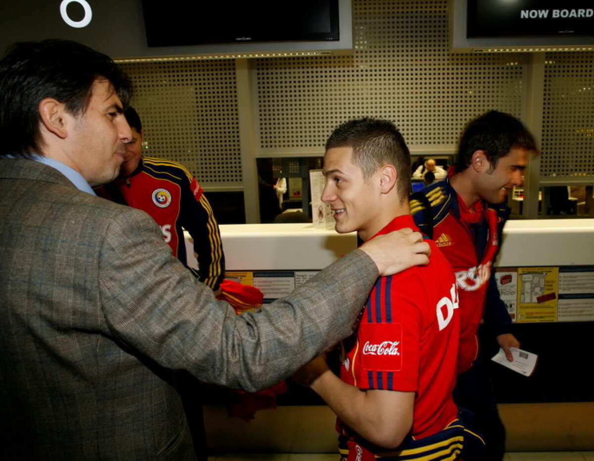FOTO » Pana de curent de la Otopeni l-a blocat pe Raţ