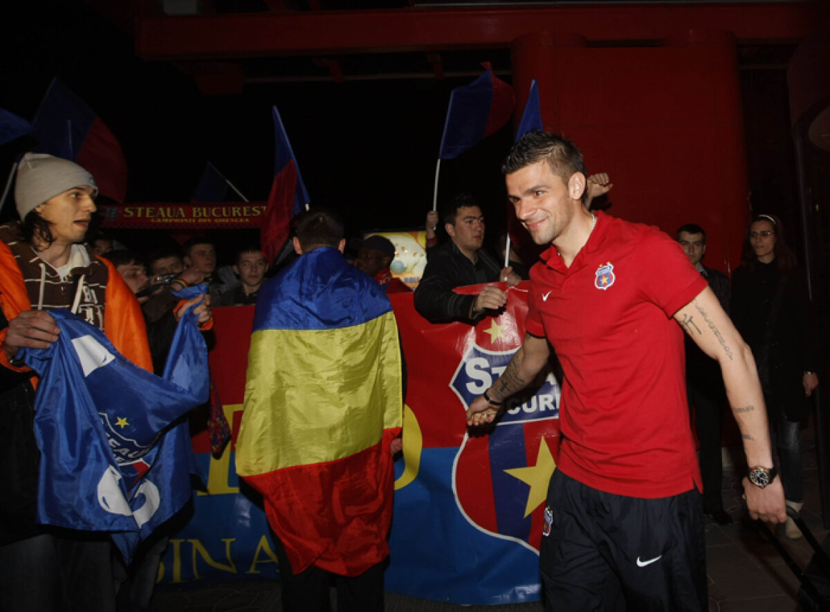 FOTO EXCLUSIV » Steliştii au fost primiţi "regeşte" la Chişinău