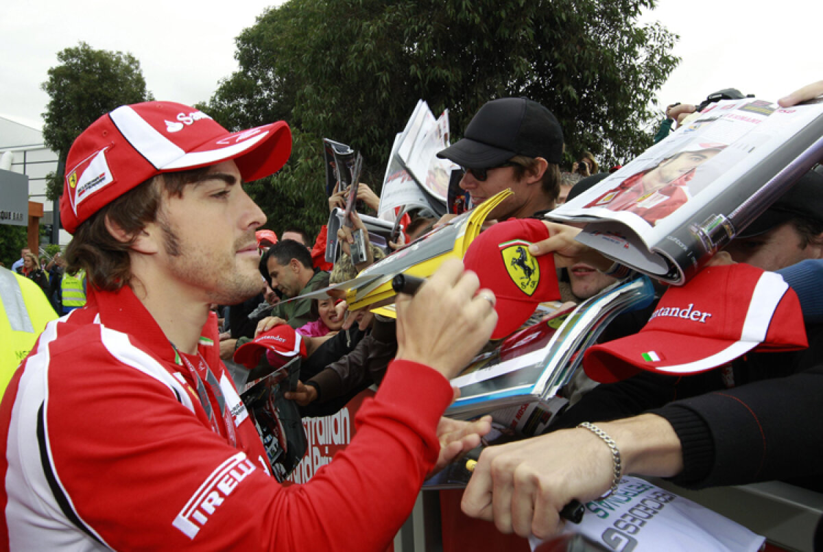 FOTO » Sebastian Vettel pleacă din pole position în MP al Australiei