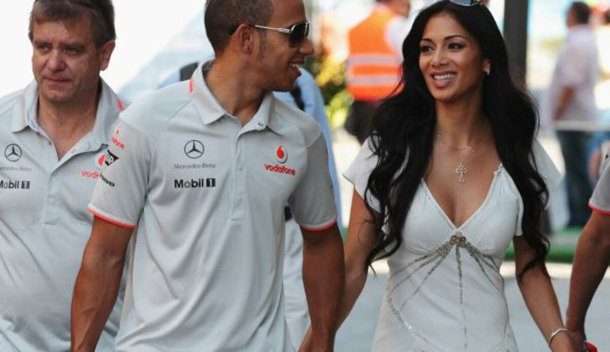 Lewis Hamilton şi Nicole Scherzinger, îndrăgostiţii din F1