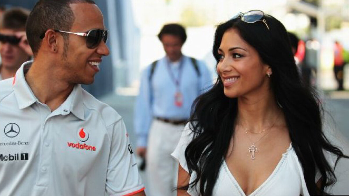 Lewis Hamilton şi Nicole Scherzinger, îndrăgostiţii din F1