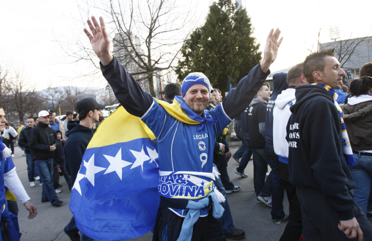 liveTEXT BOSNIA - ROMÂNIA 2-1 (Ibisevici 63, Dzeko 83 / Marica 29)