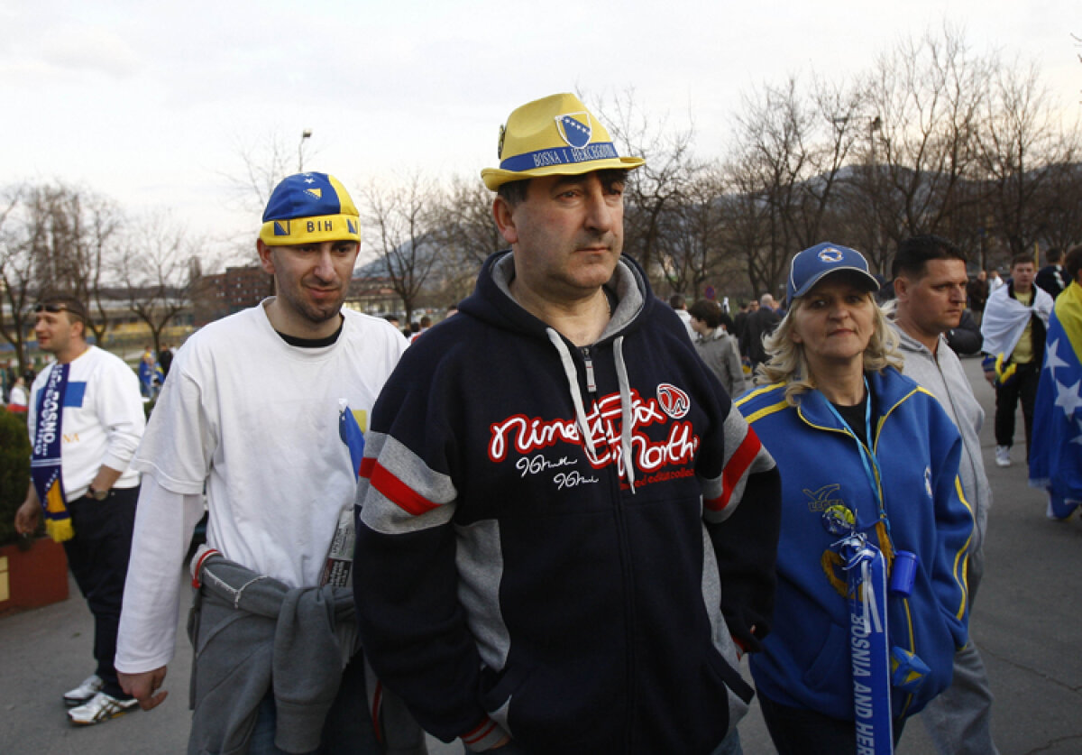 liveTEXT BOSNIA - ROMÂNIA 2-1 (Ibisevici 63, Dzeko 83 / Marica 29)