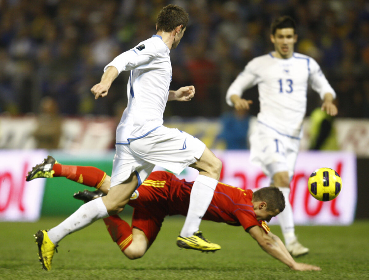 liveTEXT BOSNIA - ROMÂNIA 2-1 (Ibisevici 63, Dzeko 83 / Marica 29)