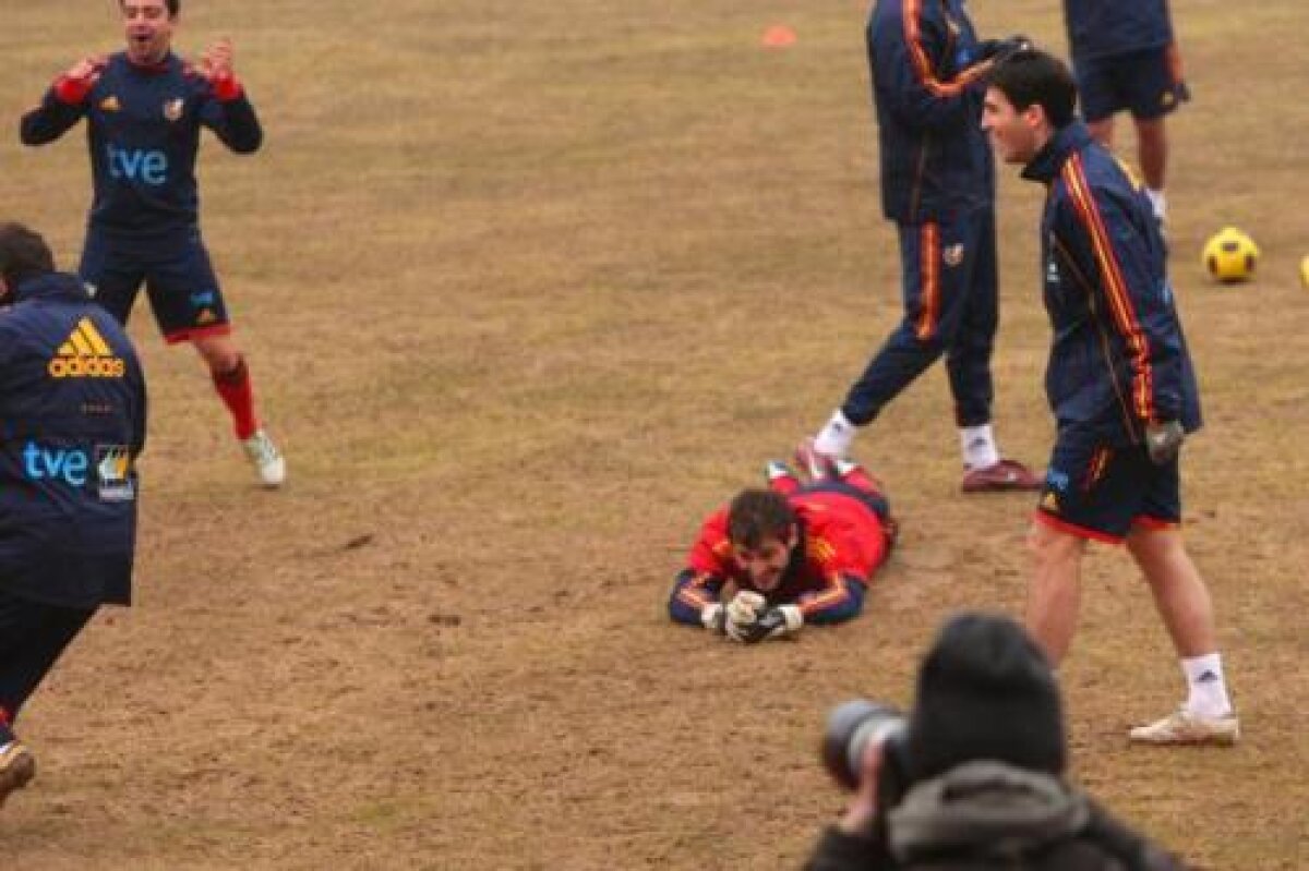 Spania se plînge de terenul impracticabil de la Kaunas: "Aici nu se poate juca!"