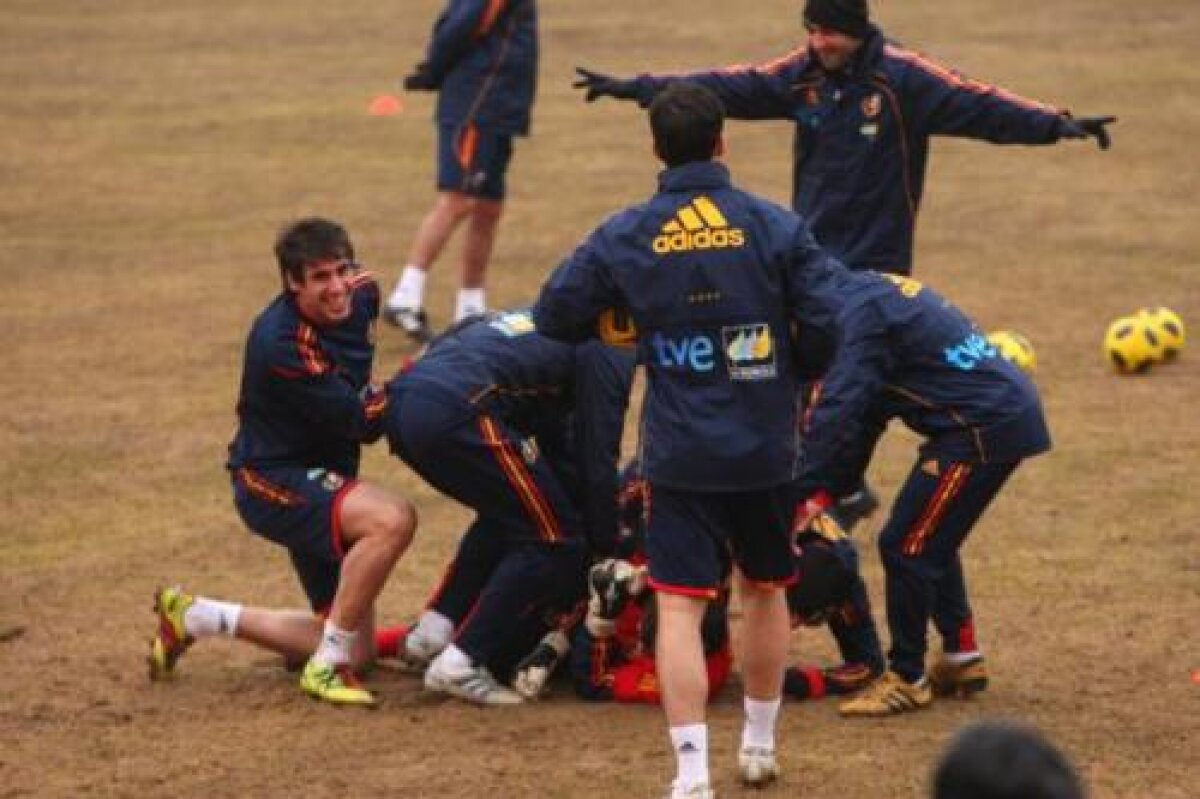 Spania se plînge de terenul impracticabil de la Kaunas: "Aici nu se poate juca!"