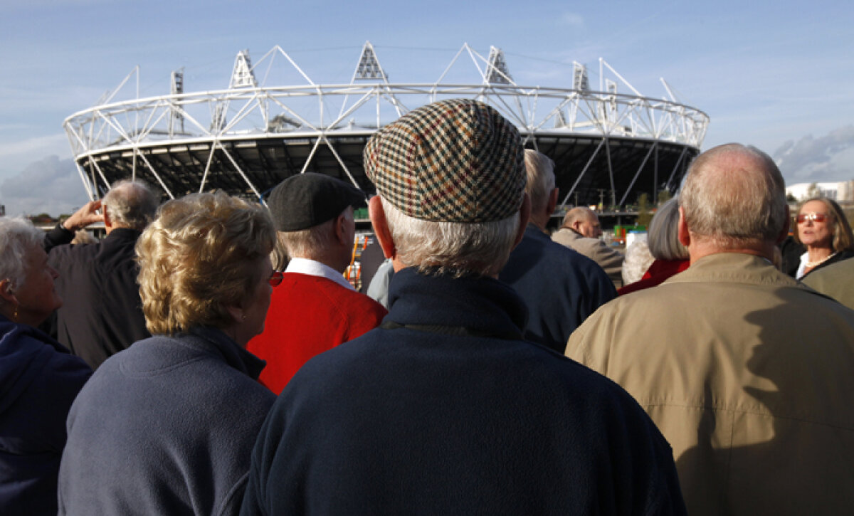 La alţii se poate! » Stadionul Olimpic de la Londra e gata cu trei luni înainte