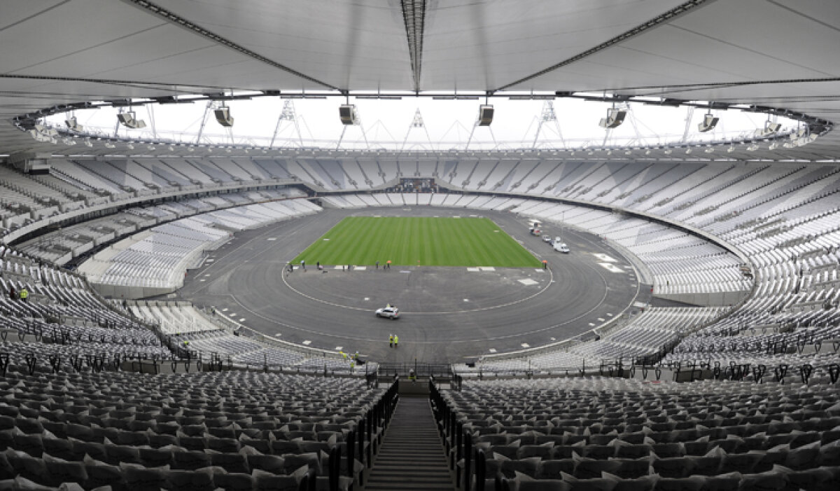 La alţii se poate! » Stadionul Olimpic de la Londra e gata cu trei luni înainte