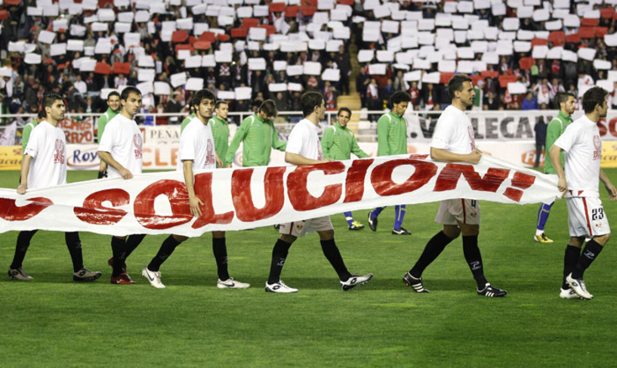 Vecina săracă a Realului trăieşte o dramă » Jucătorii lui Rayo, neplătiţi de un an