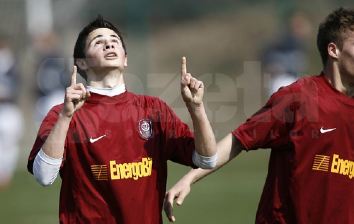 FOTO! Derby-ul Clujului are nerv şi la juniori » Copiii pun osul tare