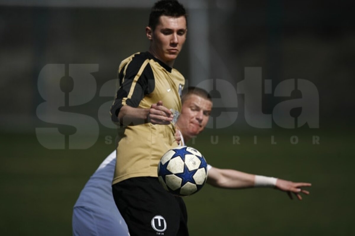 FOTO! Derby-ul Clujului are nerv şi la juniori » Copiii pun osul tare