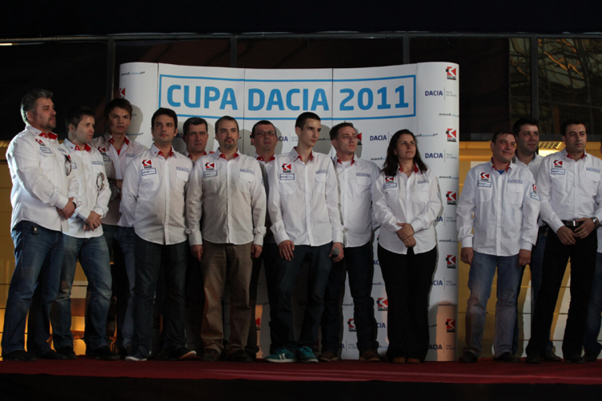 22 de echipaje se bat pentru Marele Premiu: o Dacia Logan