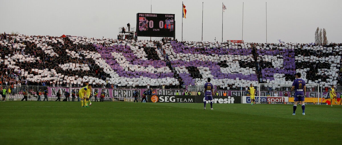 30.000 de timişoreni au "subordonat" Steaua în tribune » Patria violetă