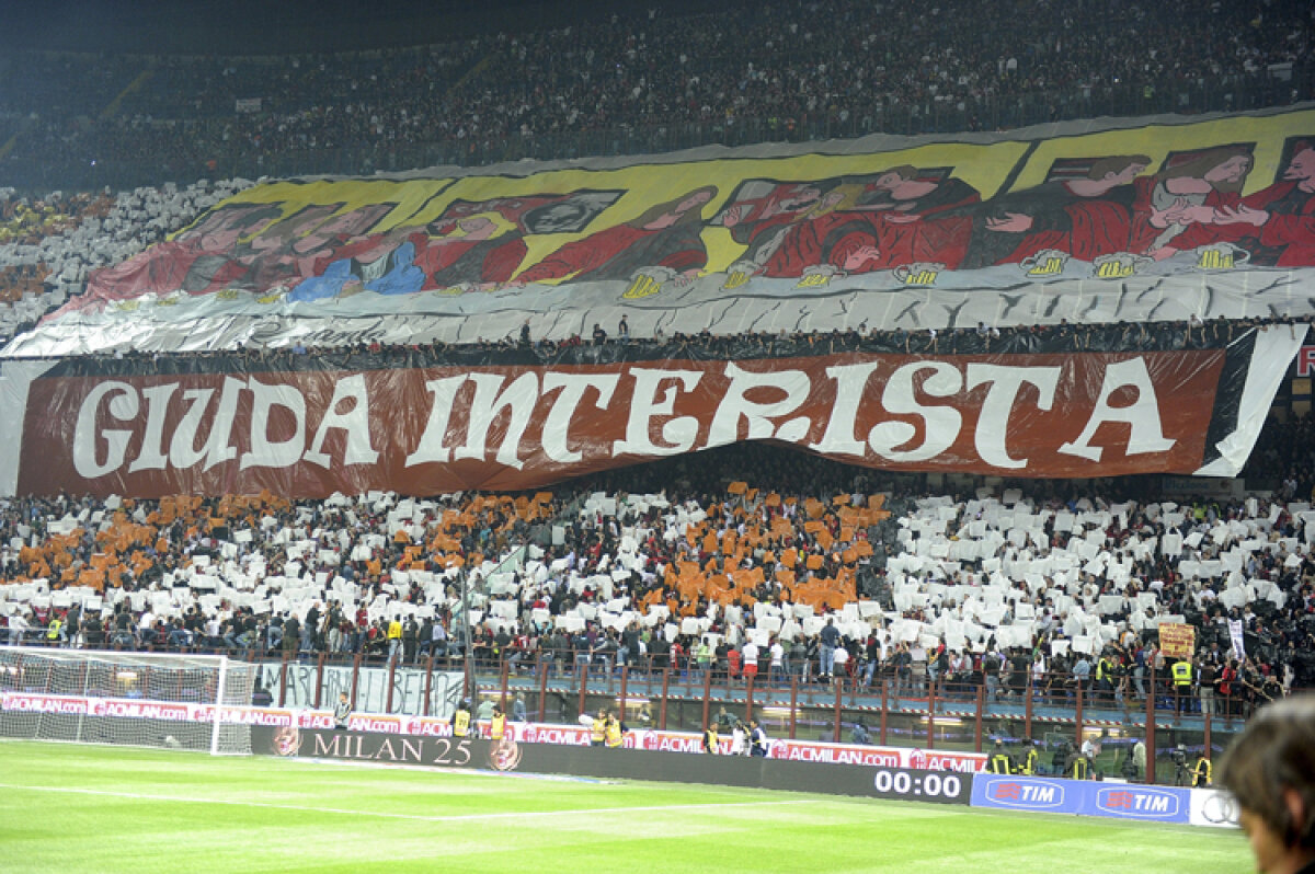 Credeţi sau nu, Milan - Inter este peste Real - Barca » Atmosferă fabuloasă