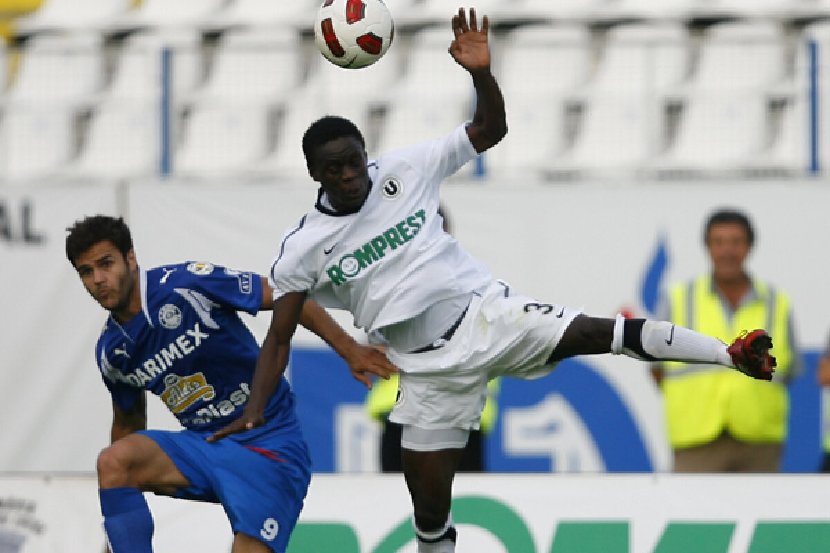 U Cluj bate la Bistriţa cu 4-2 după un meci spectaculos