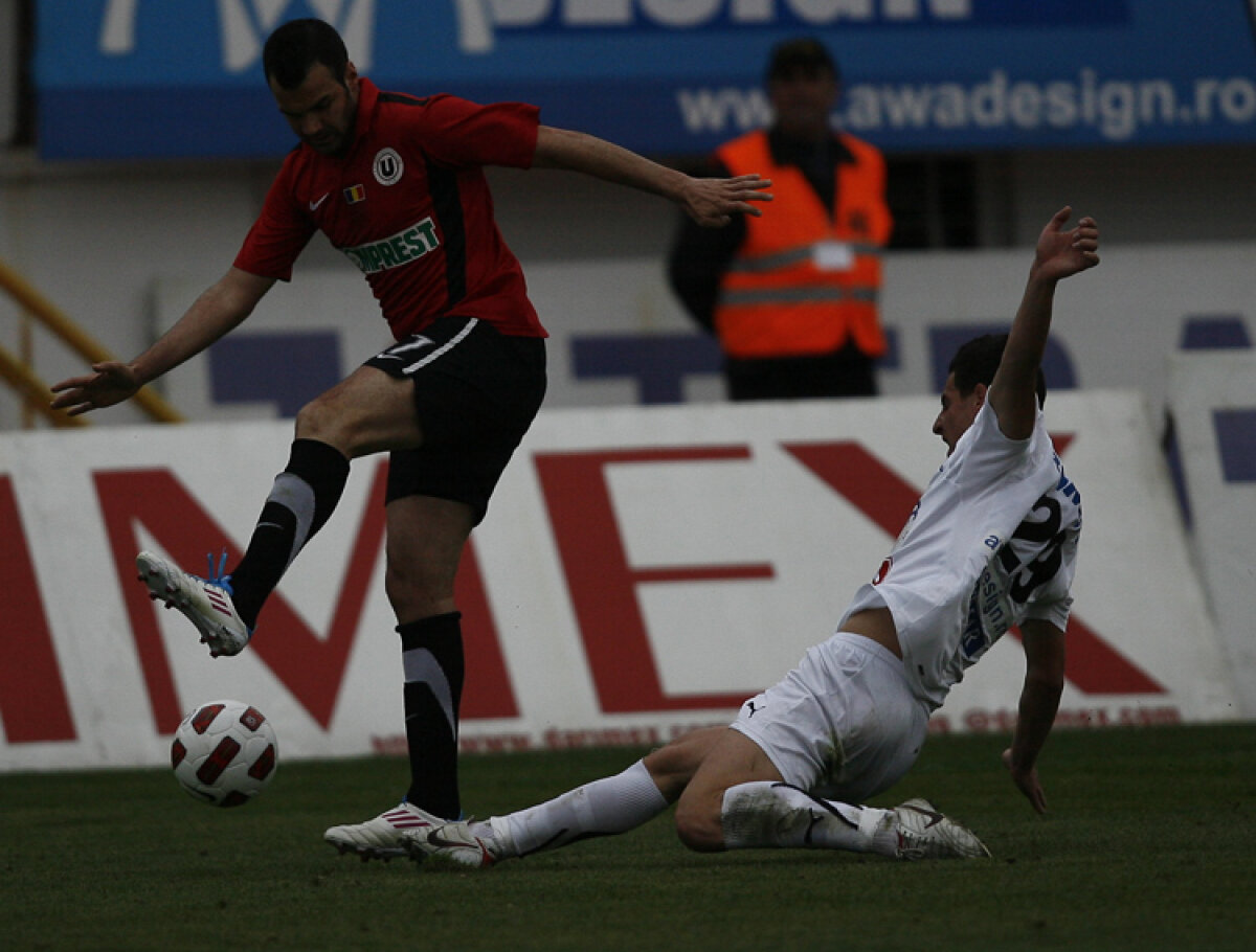 U Cluj bate la Bistriţa cu 4-2 după un meci spectaculos