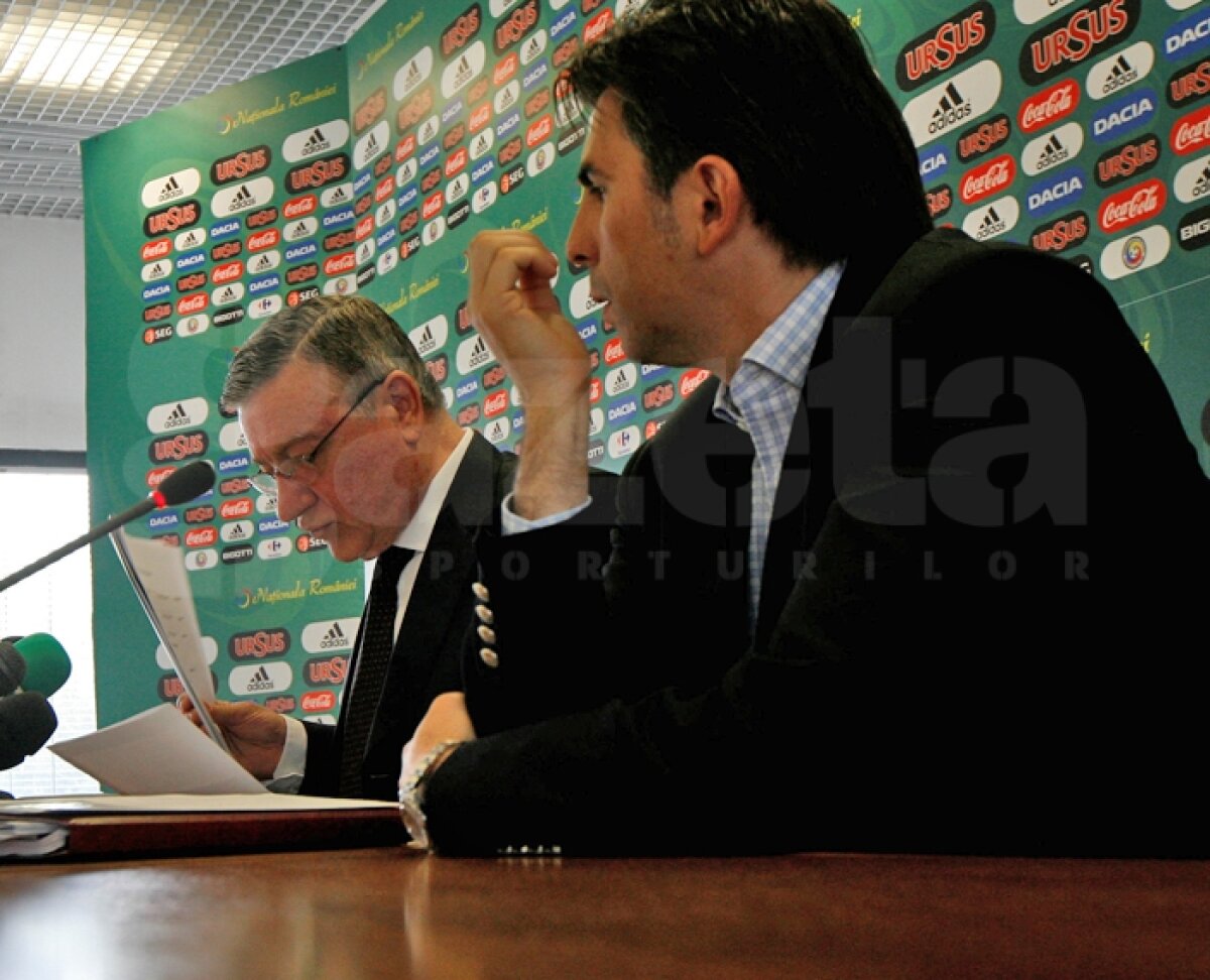 FOTO Sandu a avertizat cluburile » Cine nu coopereaza cu naţionalele nu va mai fi programat!