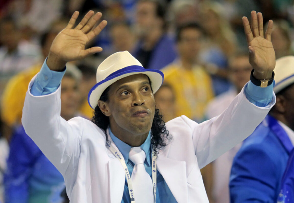 Ronaldinho: "Petrecerile şi samba m-au regenerat"