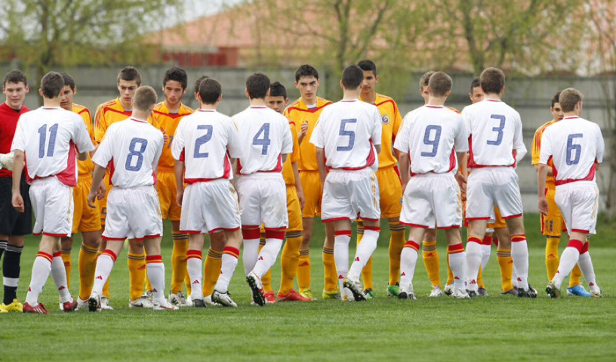 Vai de mama noastră! Văsîi nu a găsit cu ce să întărească naţionala Under 17 pentru Euro 2011