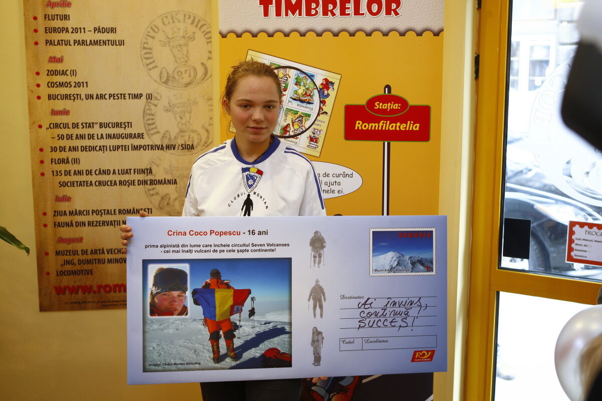 Crina Coco Popescu are plic personalizat!