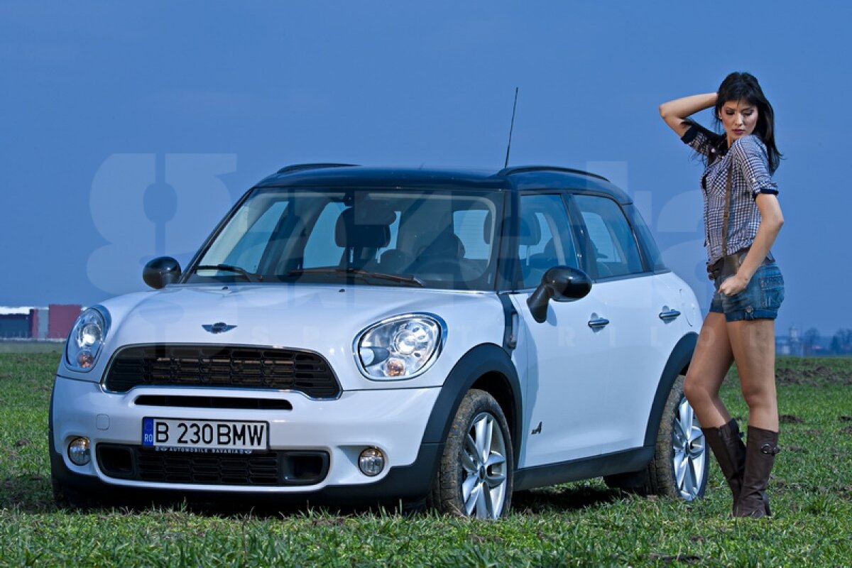 MINI Countryman şi prezentatoarea Antenei 1, Alexandra Bădoi