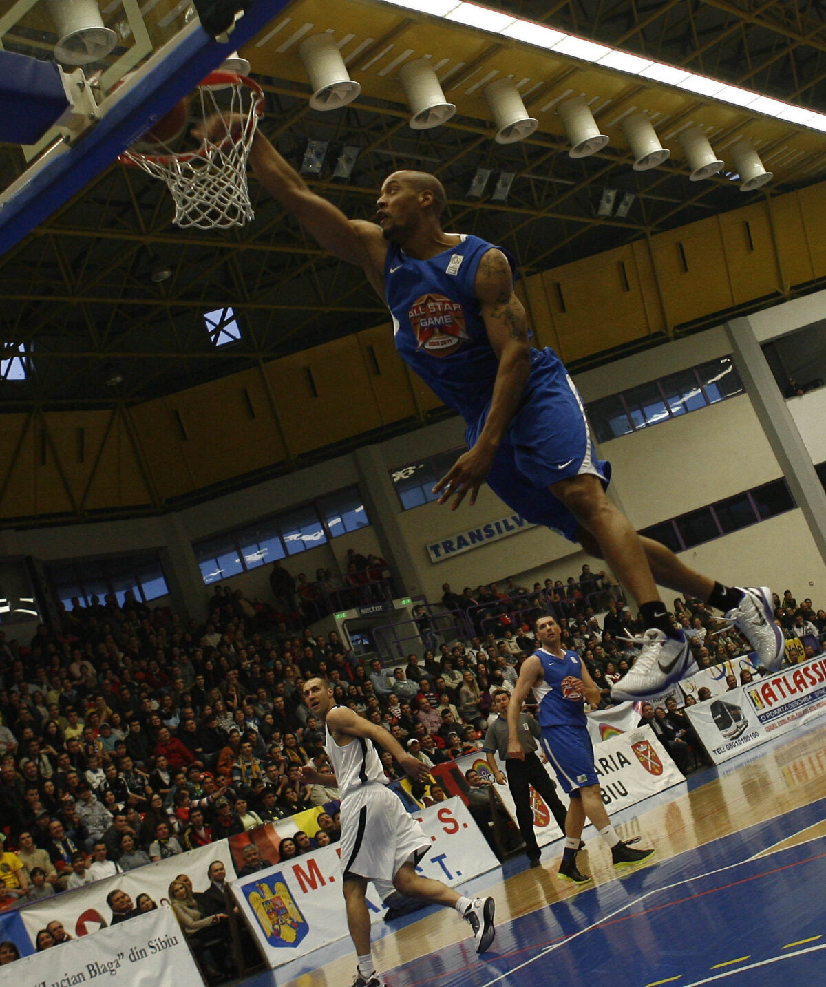FOTO! All Star Game-ul baschetului masculin românesc a fost cîştigat de echipa Nordului