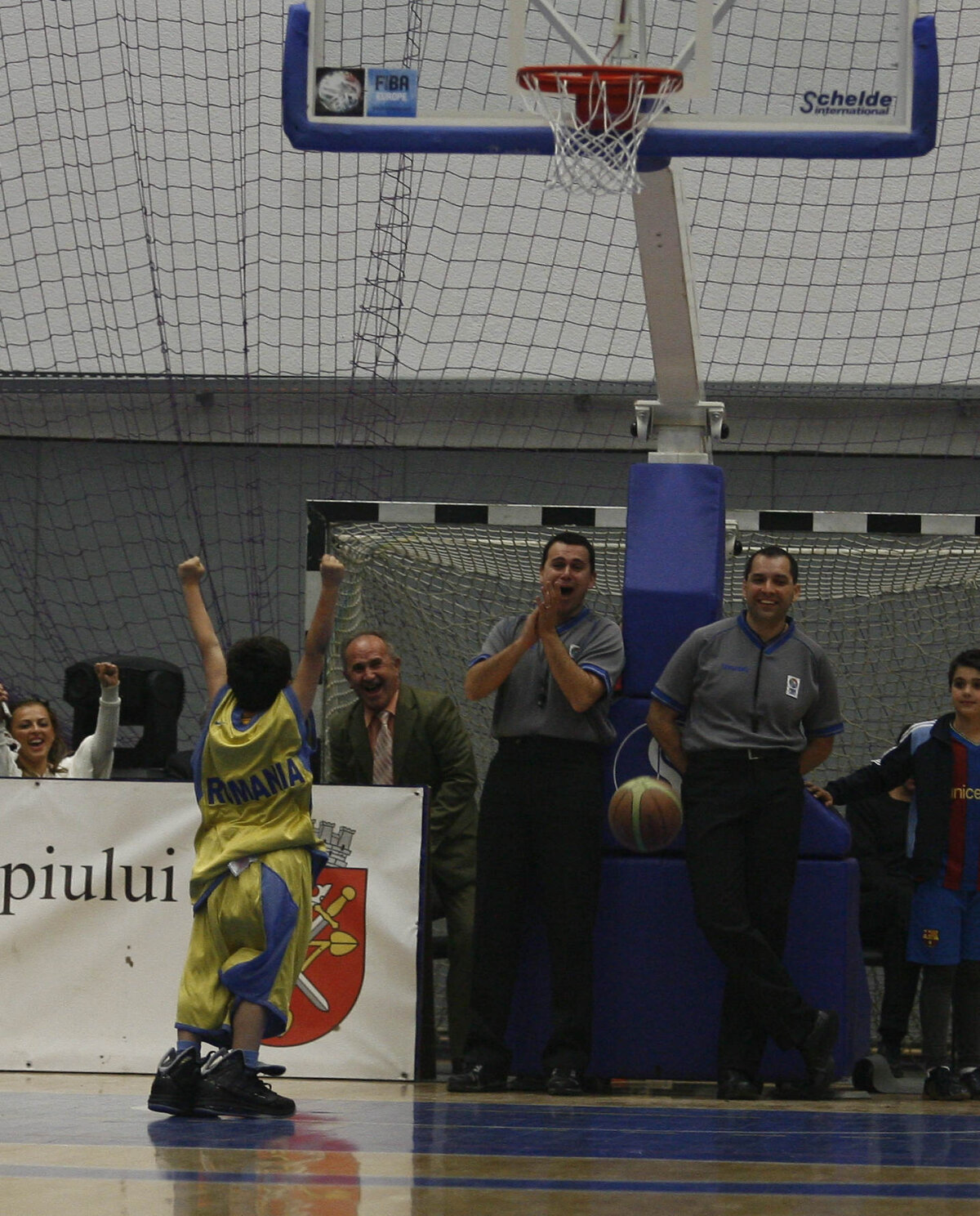FOTO! All Star Game-ul baschetului masculin românesc a fost cîştigat de echipa Nordului