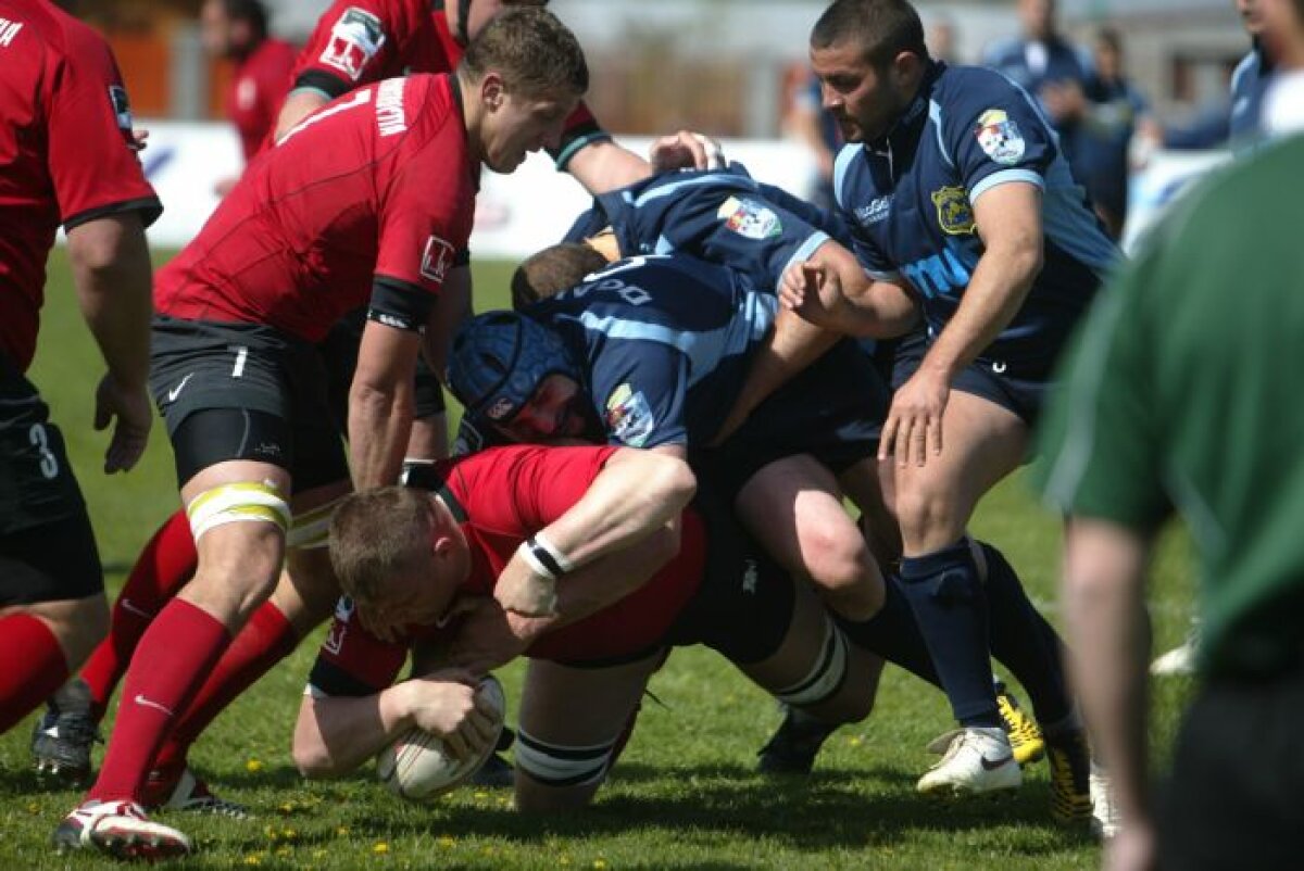 FOTO! Ştiinţa Baia Mare a învins RCMU  Timişoara cu scorul de 19-3